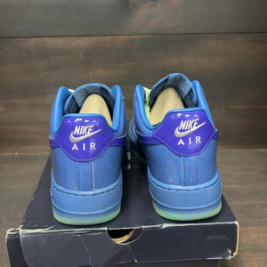 Nike Air Force 1 Low Patent Leather Mystic Navy Grape Ice - Image 5