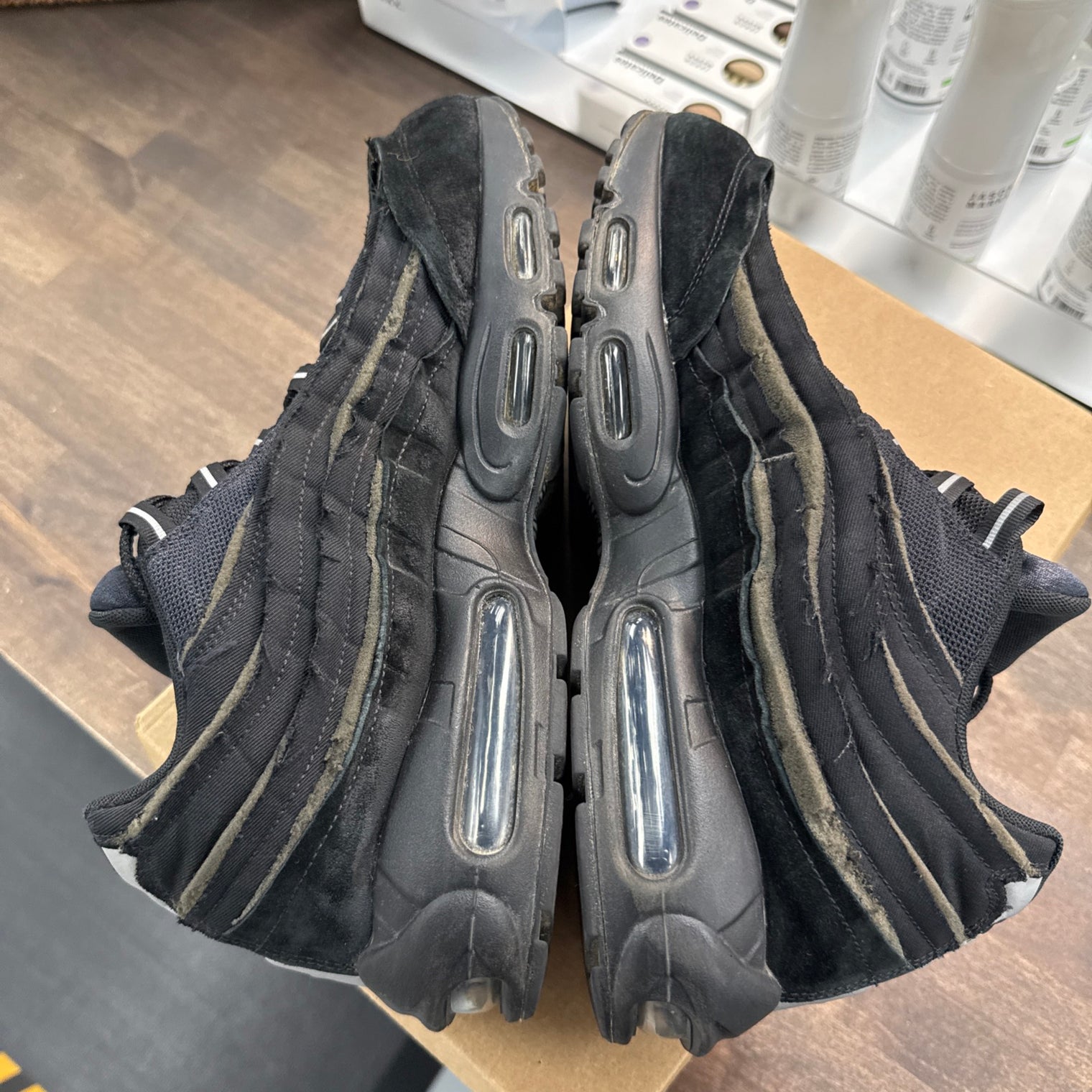 Black Comme Des Garçon Air Max 95 (USED,No Box)