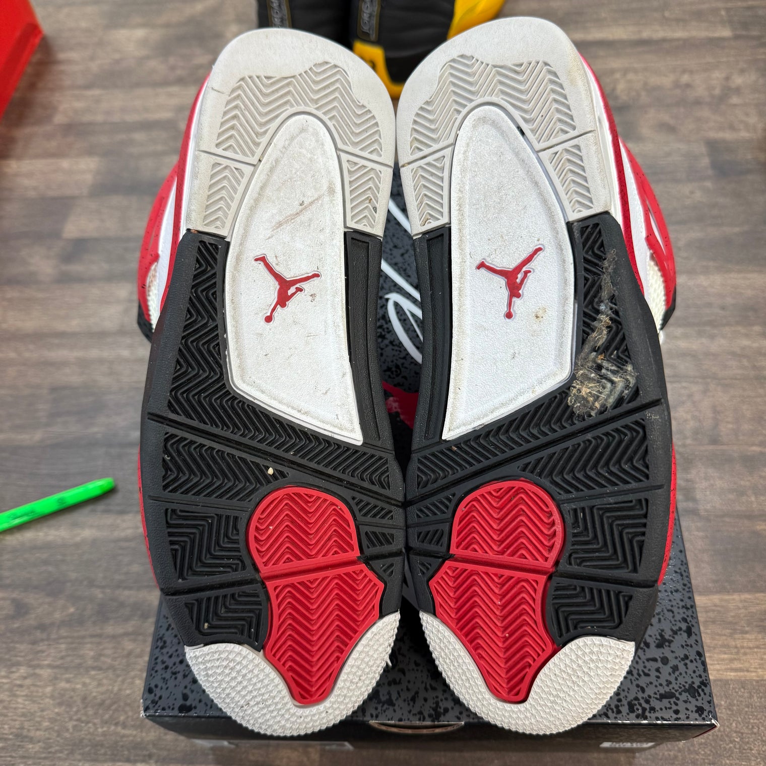Red Cement Jordan 4 (USED)