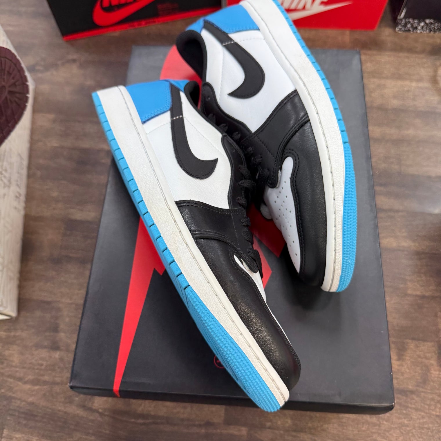Powder Blue Jordan 1 Low OG (USED)