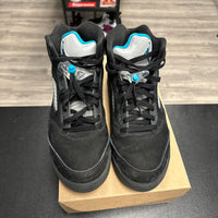 Aqua Jordan 5 (USED, no box)