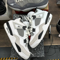 Military Black Jordan 4 Retro (USED)