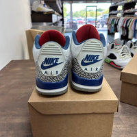 True Blue Jordan 3 (USED, No Box)