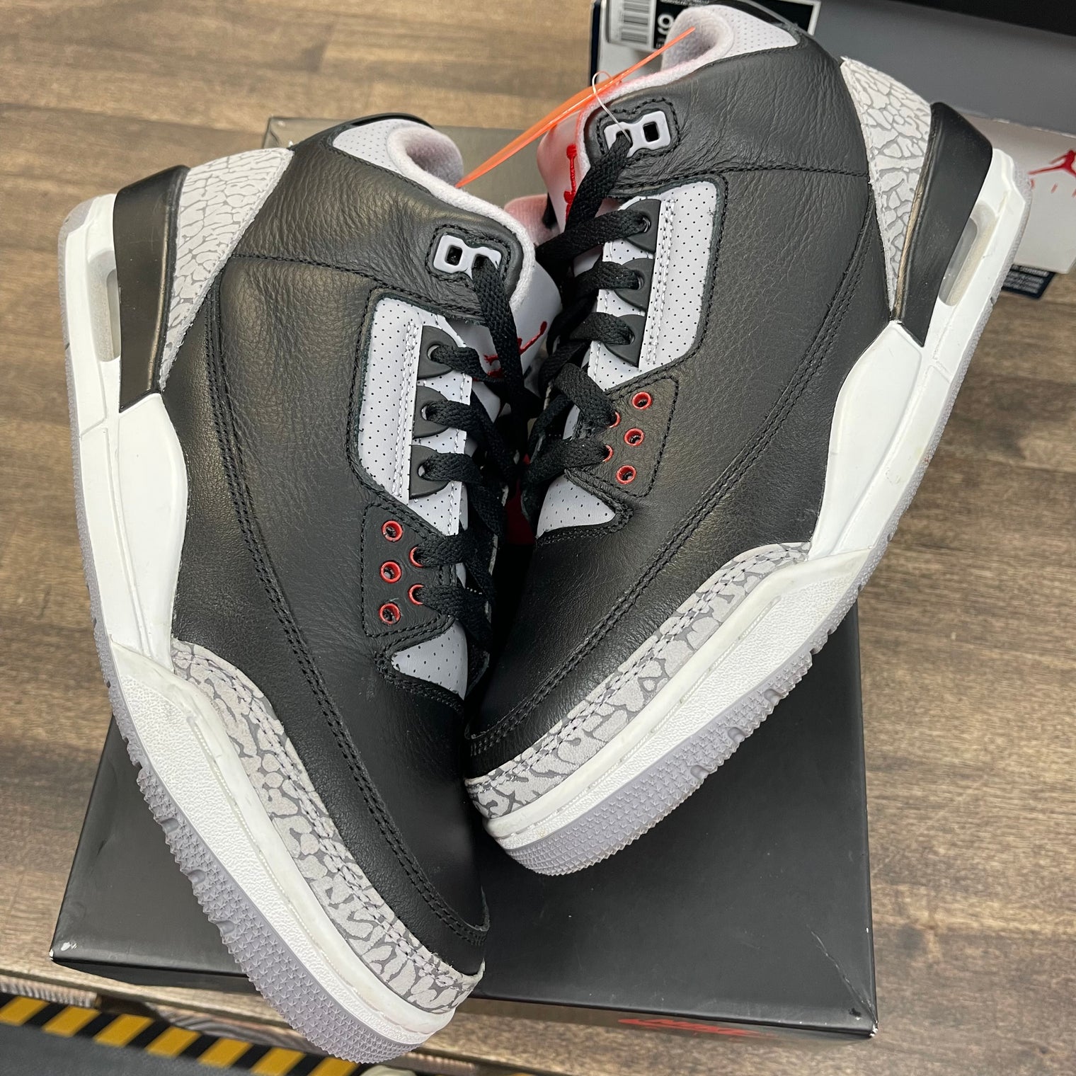 Black Cement Jordan 3 (2024) (USED)