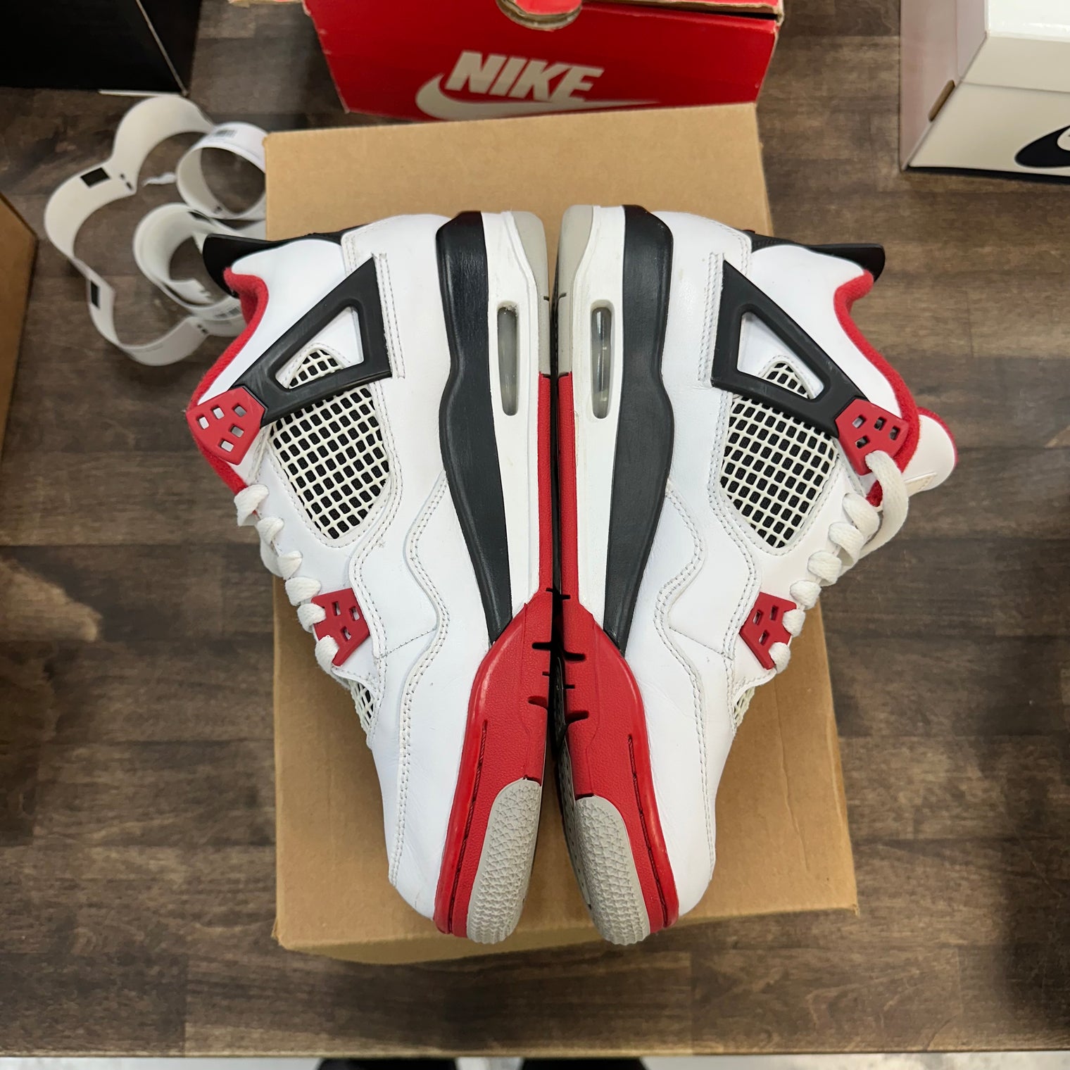 Fire Red Jordan 4 Retro (2020) (GS) (USED, No Box)