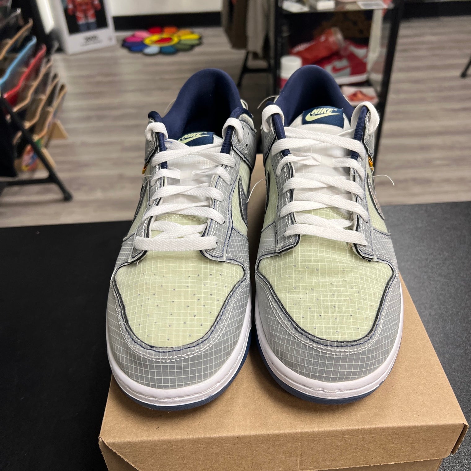 Nike Dunk Low x Union LA Marine Minuit/Midnight Navy (USED, no box)