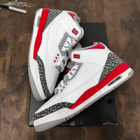 Fire Red Jordan 3 (GS) (USED)