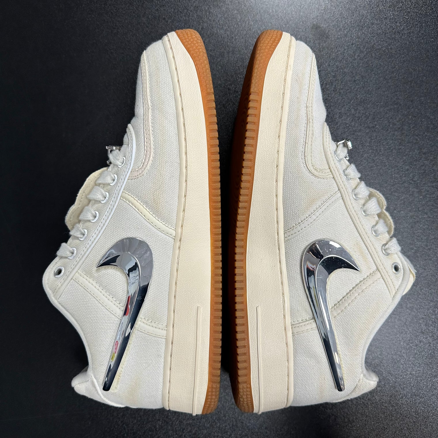 Nike Air Force 1 Low Travis Scott Sail (USED;No Box)