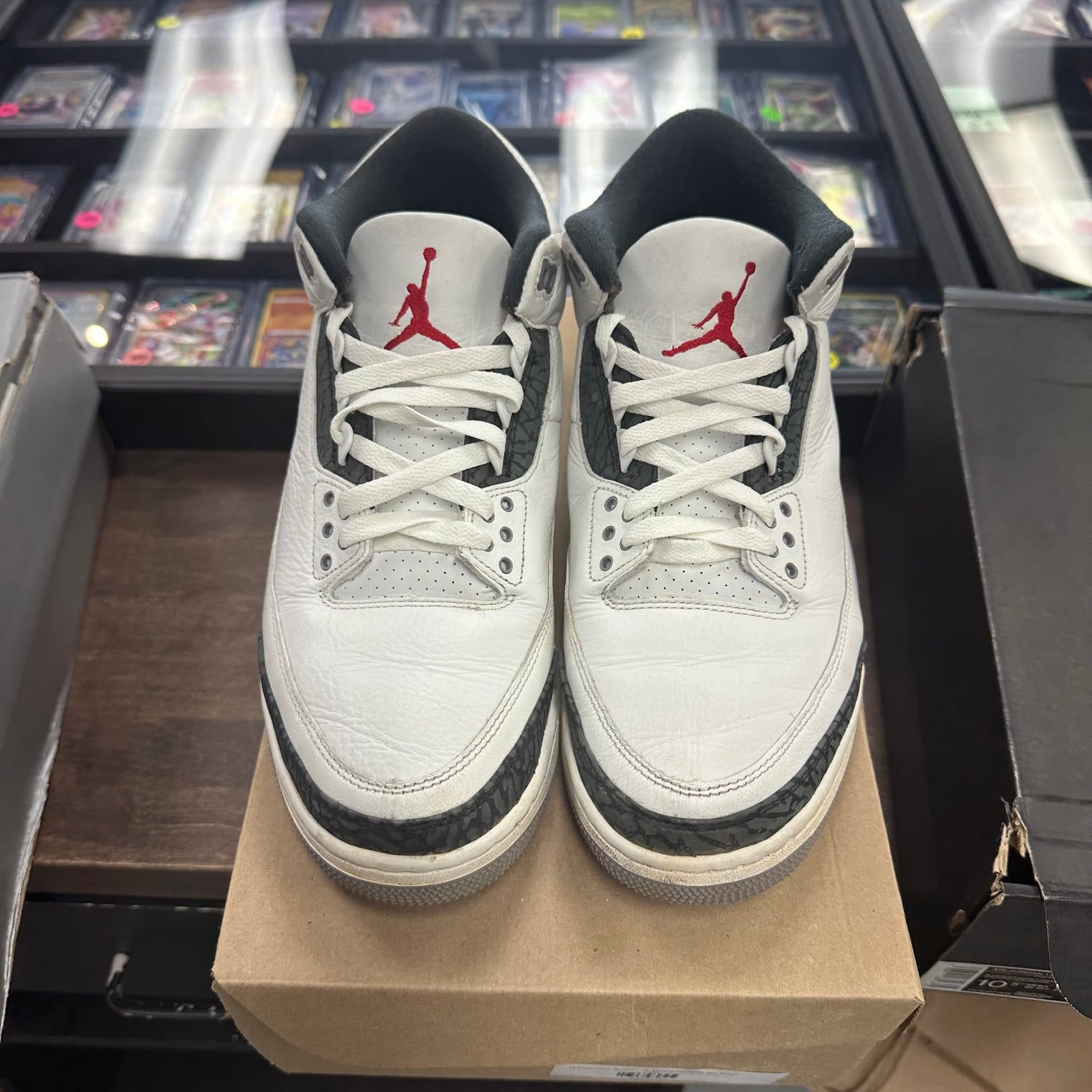 Cement Grey Jordan 3 Retro (USED, No Box)
