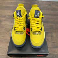 Lightning Jordan 4 (USED, Replacment box)