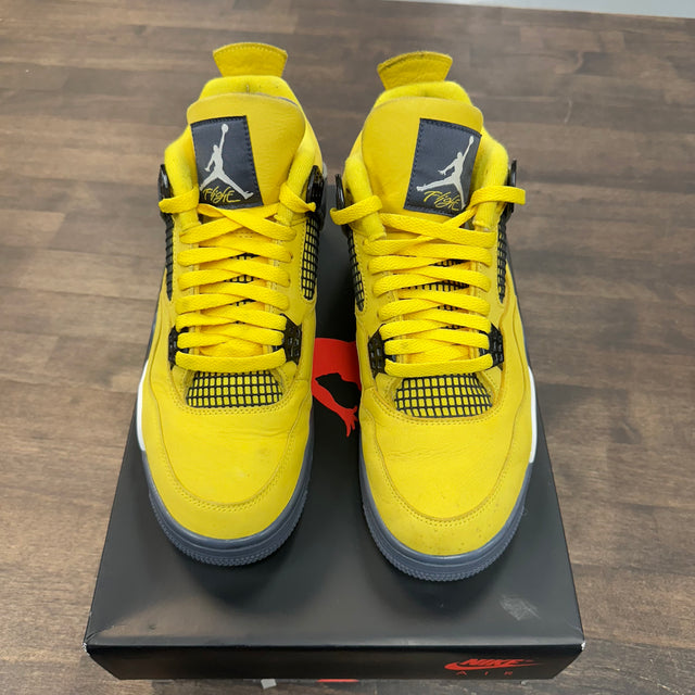 Lightning Jordan 4 (USED, Replacment box)