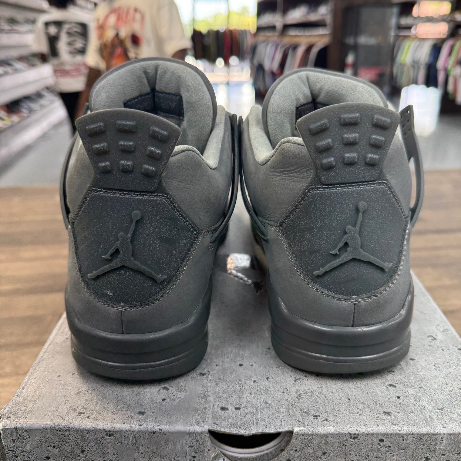 Wet Cement Paris Jordan 4 (USED, Replacement Insoles)