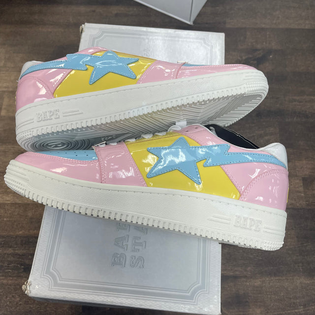 Tri-Color Pink A Bathing Ape Sta Low (2018) (USED)