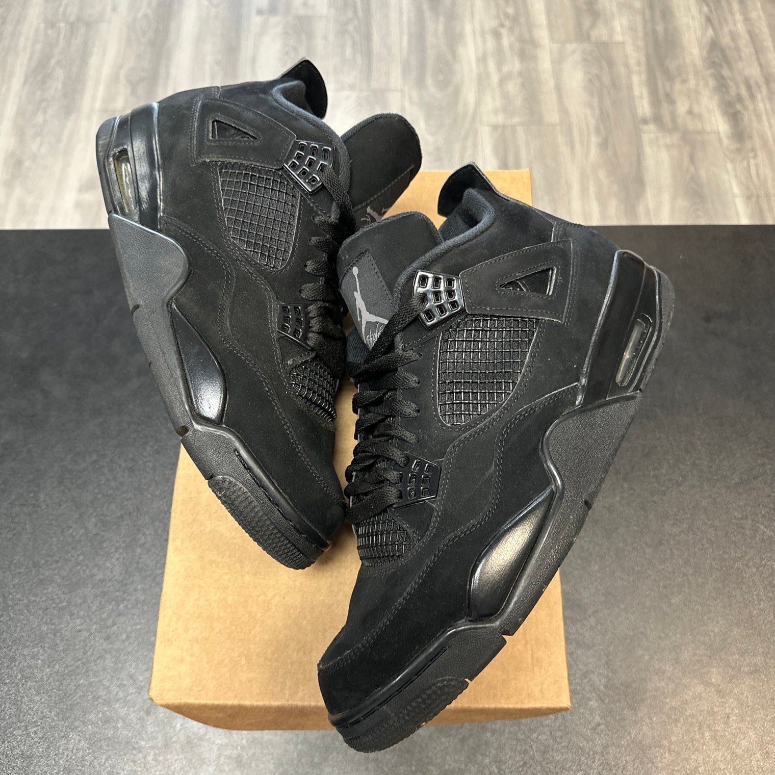 Jordan 4 Black Cat (USED;NO BOX)