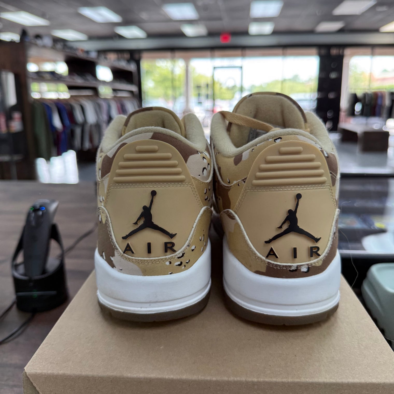 WNBA Desert Camo Jordan 3 (W) (USED, No Box)