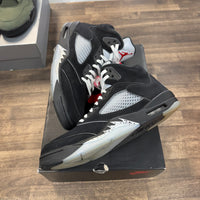 Black Metallic Jordan 5 (2025) (USED)