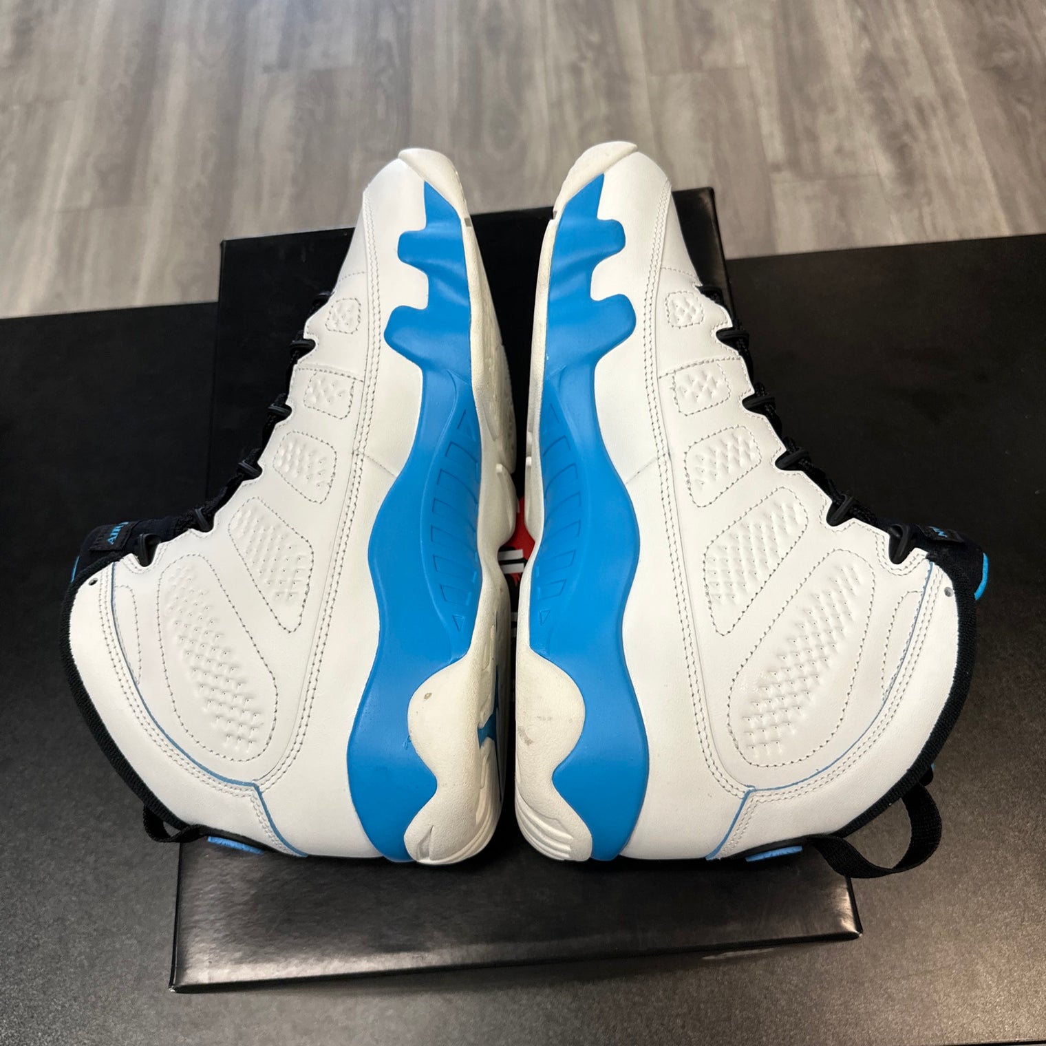 Powder Blue Jordan 9 (Lightly Worn)