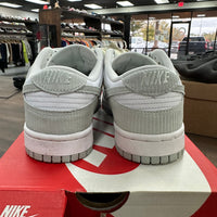 Light Silver Corduroy Nike Dunk Low (W) (USED)