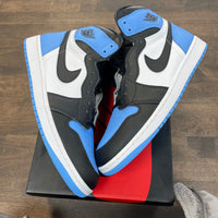 UNC Toe Jordan 1 High (USED,NO BOX)