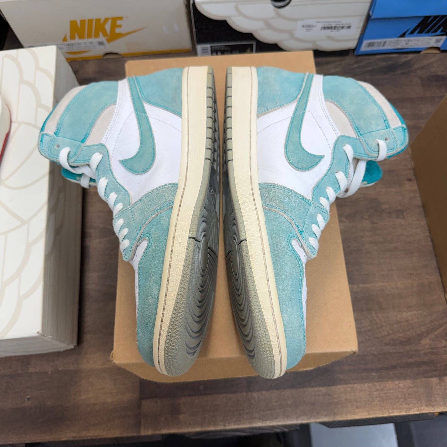 Turbo Green Jordan 1 Retro High (USED, No Box)