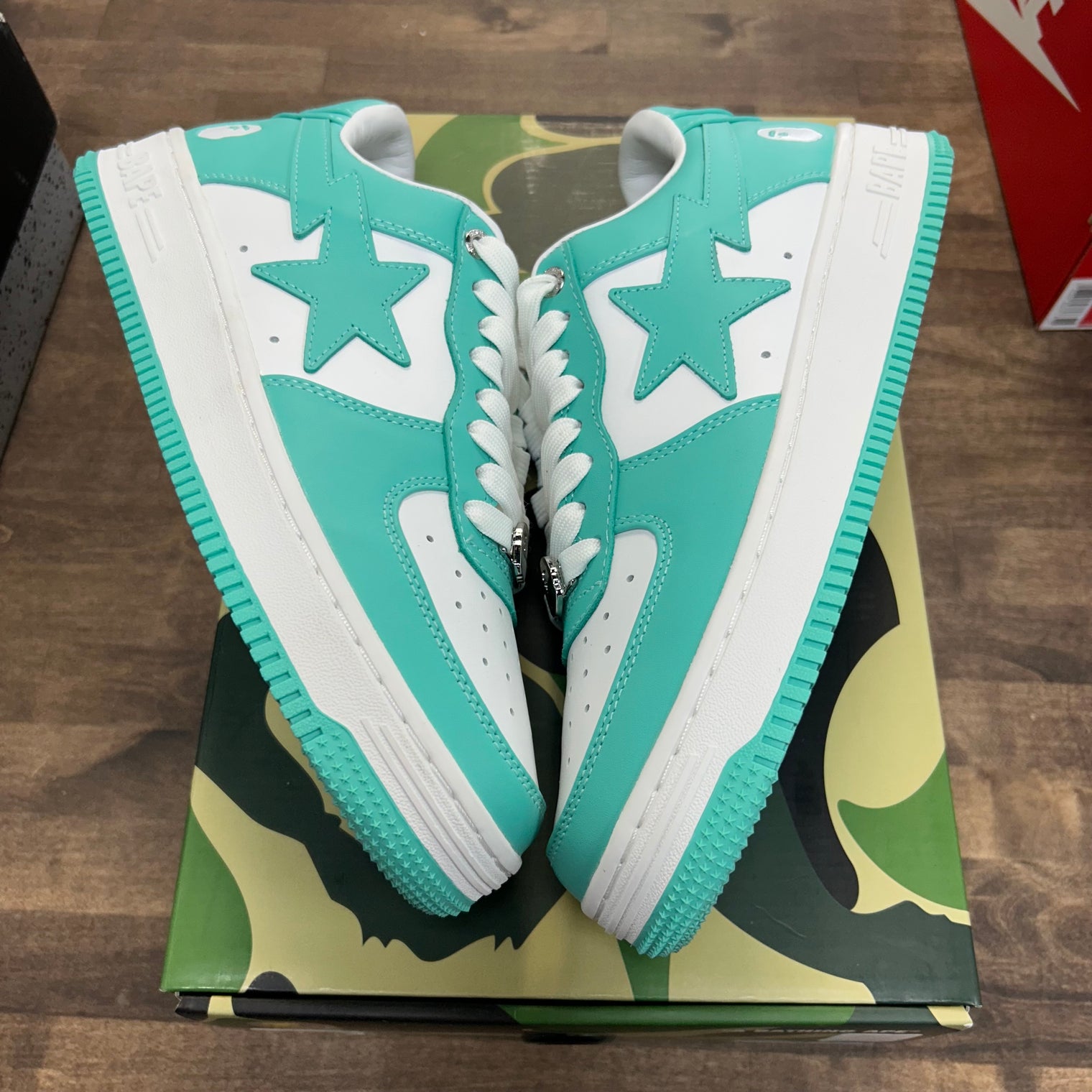 White Green A Bathing Ape Bape Sta (USED)
