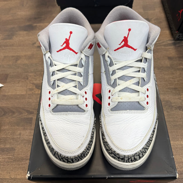 Fire Red Jordan 3 (USED)