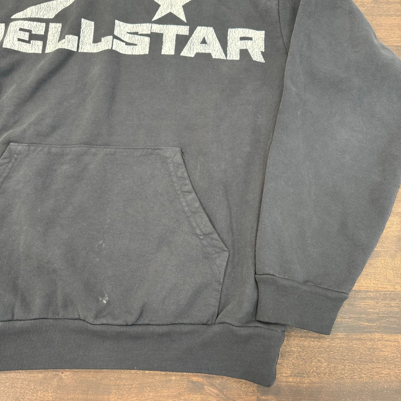 Hellstar Basic Hoodie Washed Black (USED)