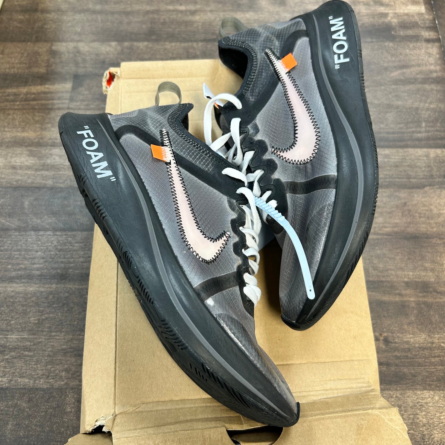Off-White Nike Zoom Fly Black (USED)