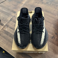 adidas Yeezy Boost 350 V2 Core Black White (US 9) (USED)