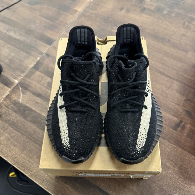 adidas Yeezy Boost 350 V2 Core Black White (US 9) (USED)