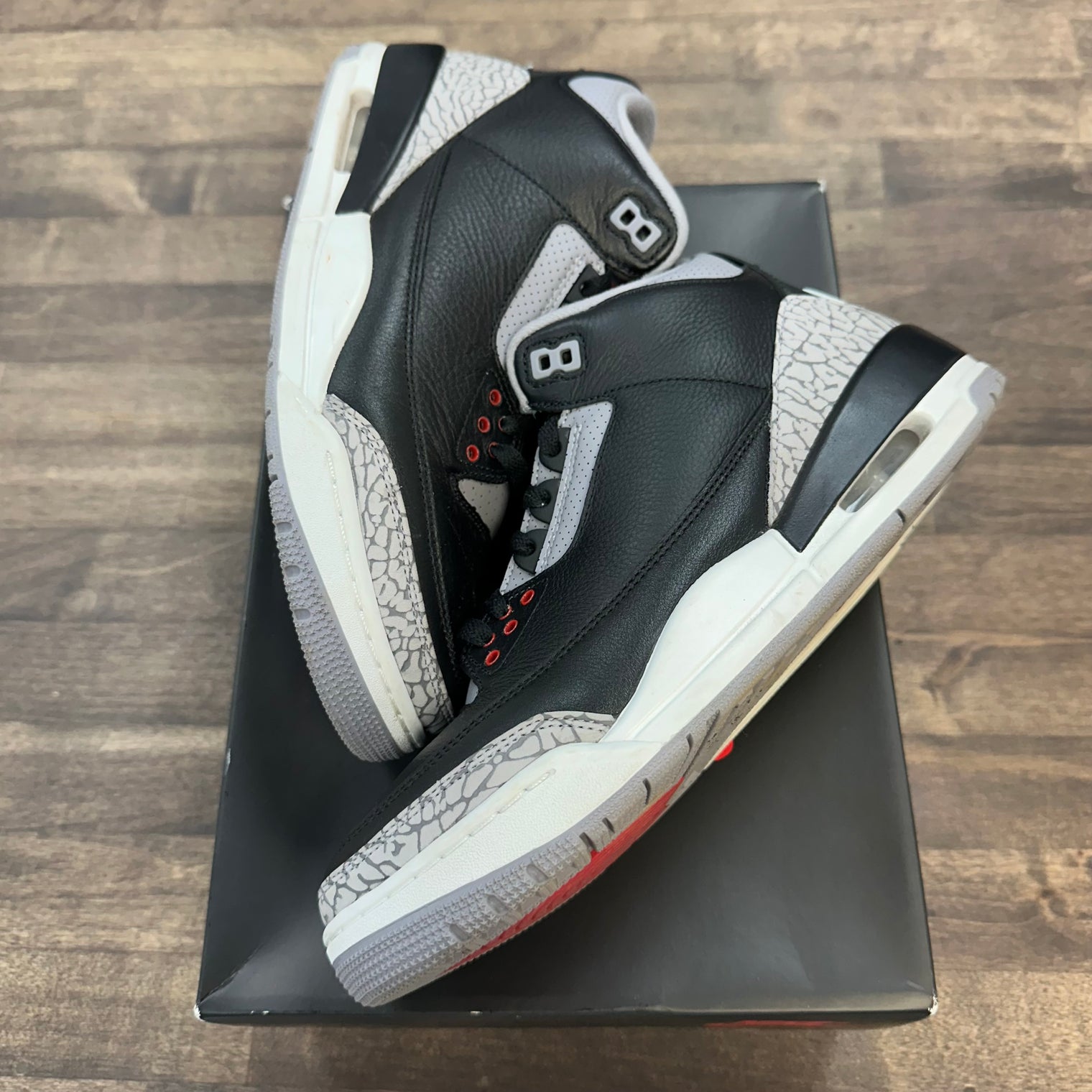 Black Cement Jordan 3 Retro (USED)