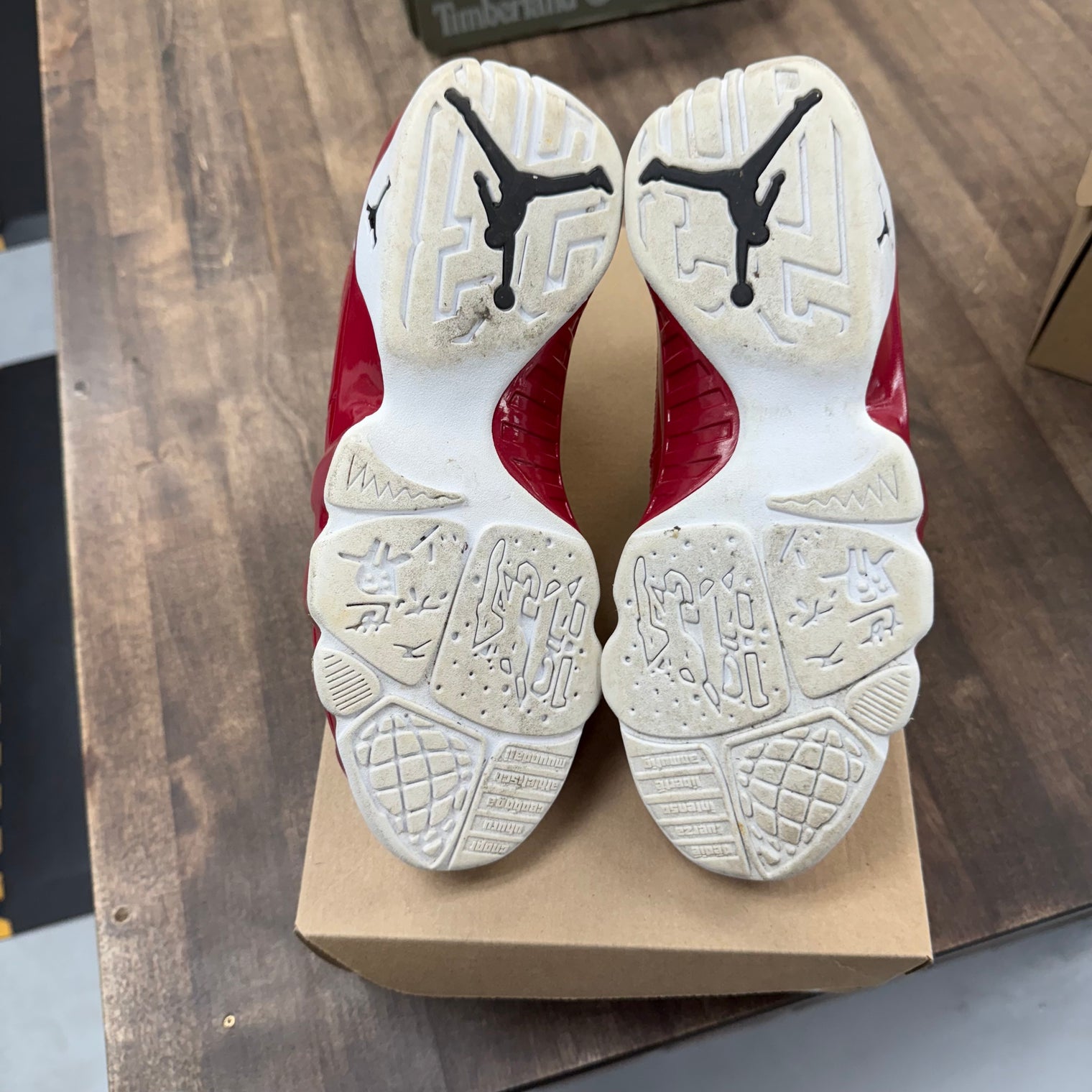White Gym Red Jordan 9 (USED, No Box)