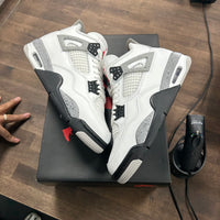 White Cement Jordan 4 (2025) (USED)