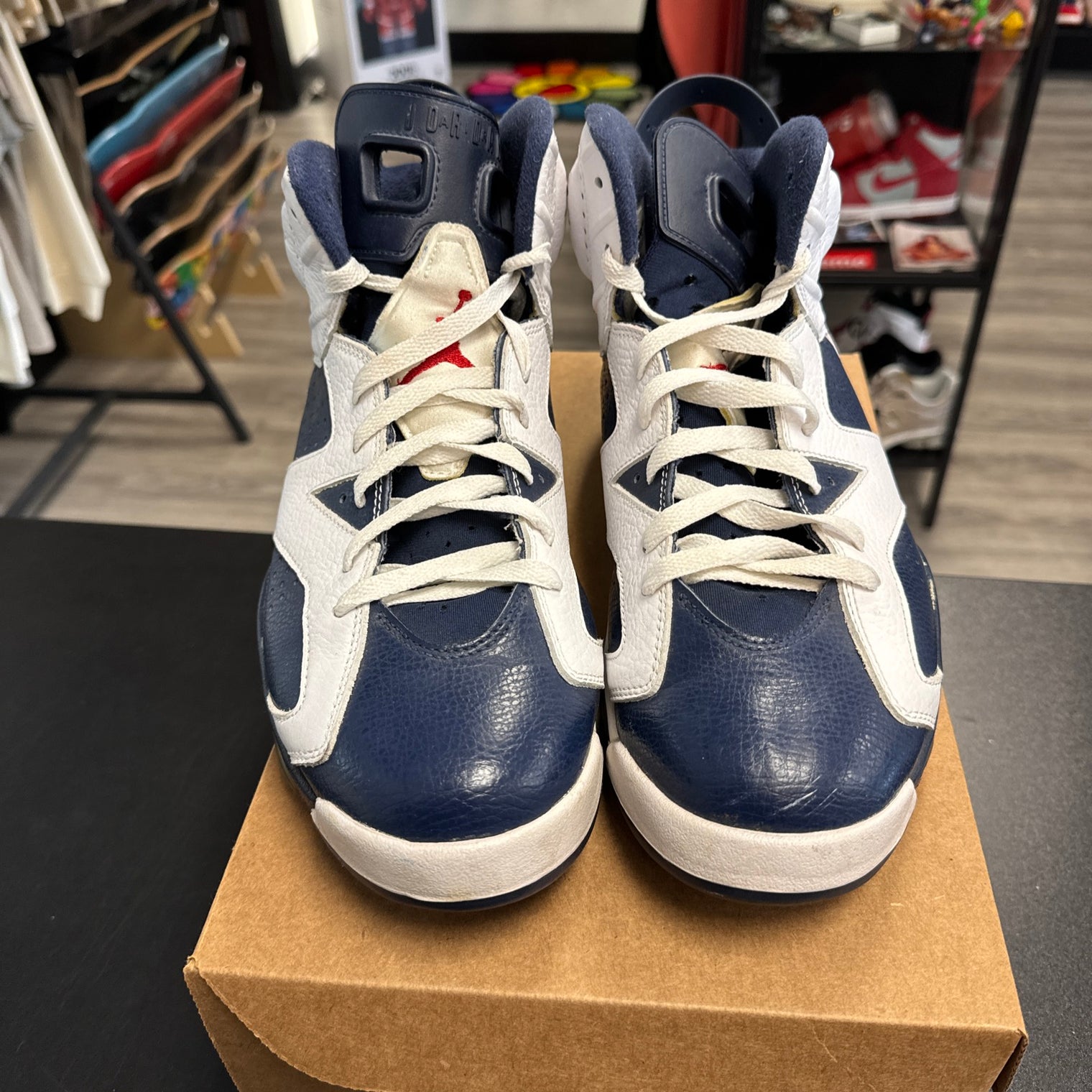 Olympic Jordan 6 (USED, No Box)