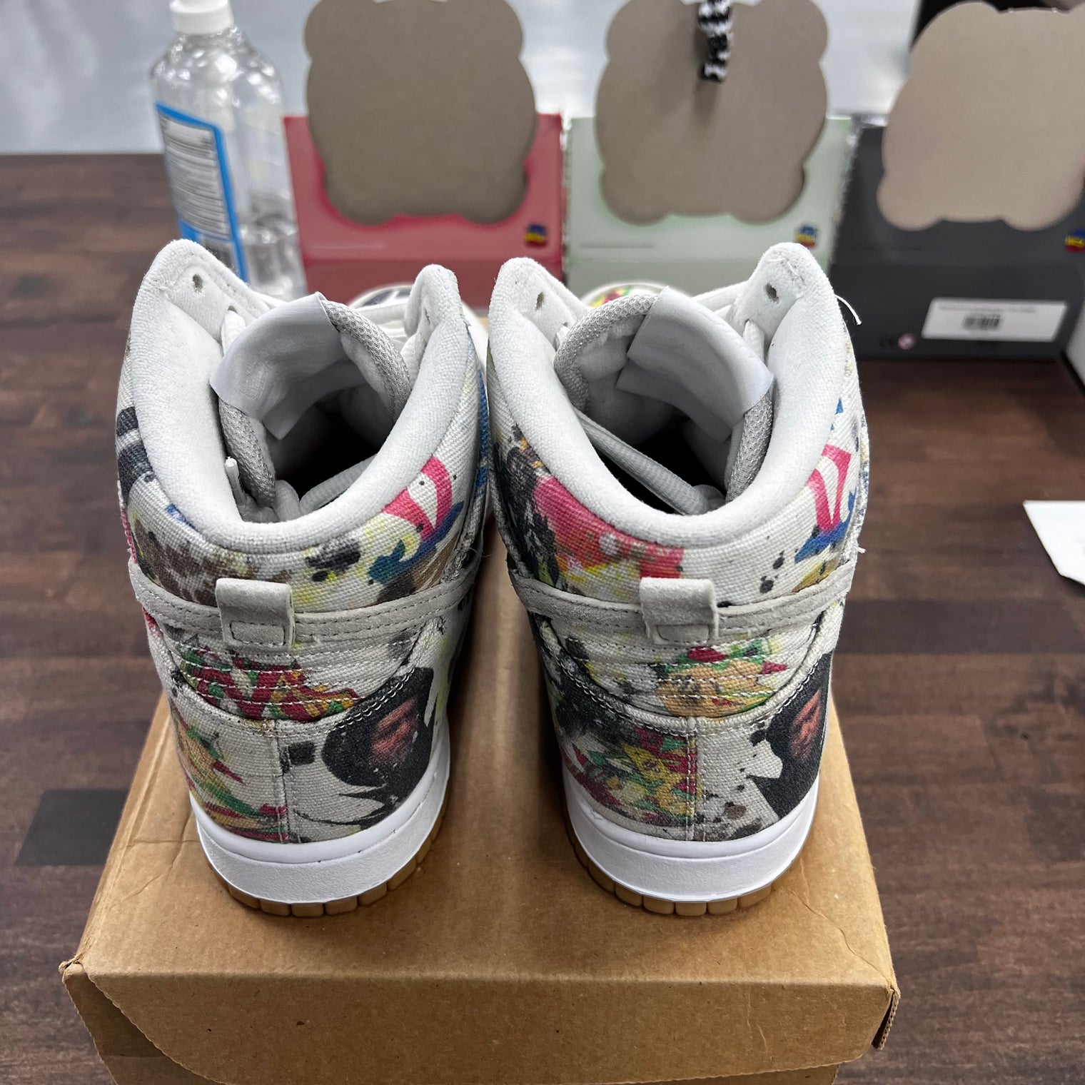 Rammellzee Supreme Nike SB Dunk High (USED,NO BOX)