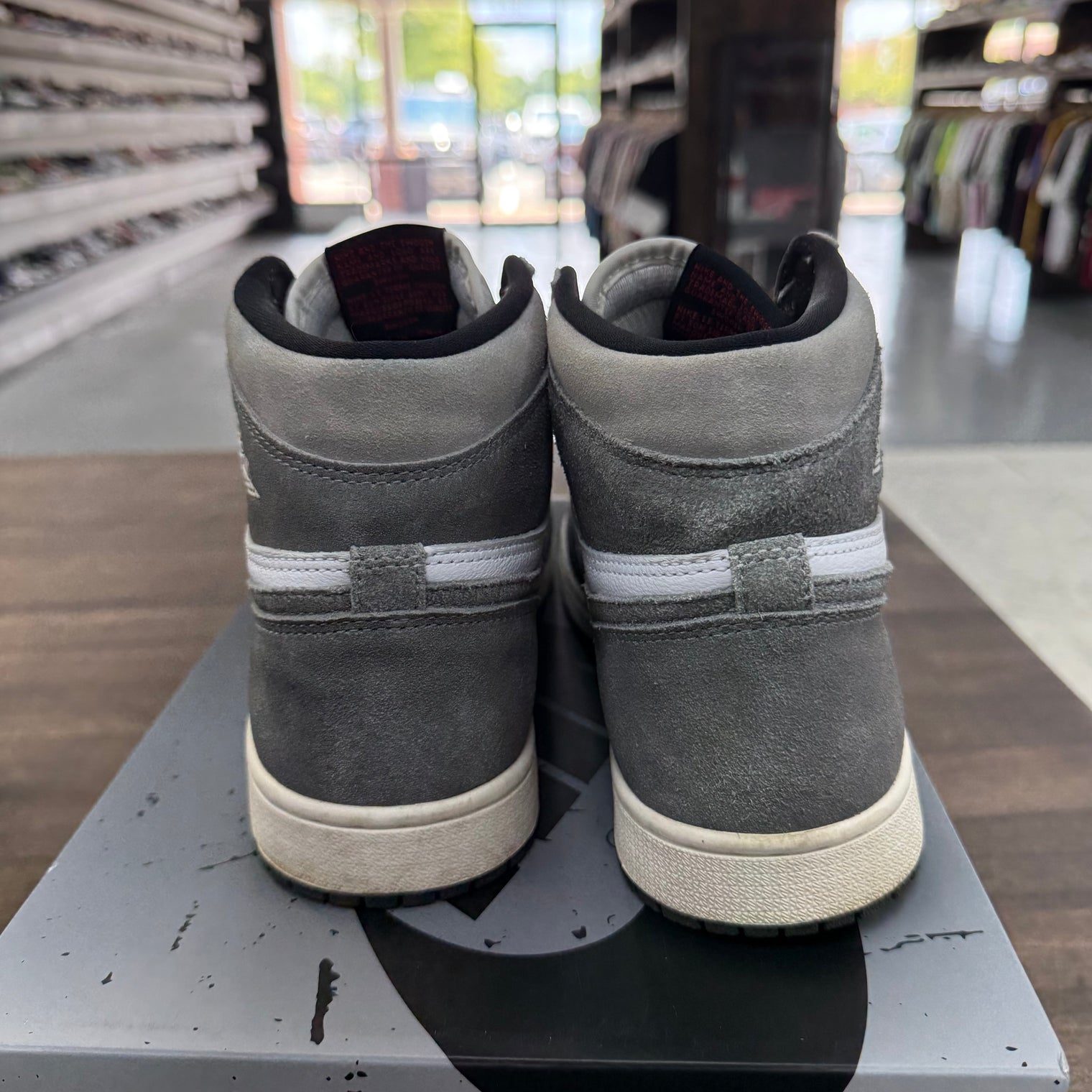 Washed Black Jordan 1 High (USED)