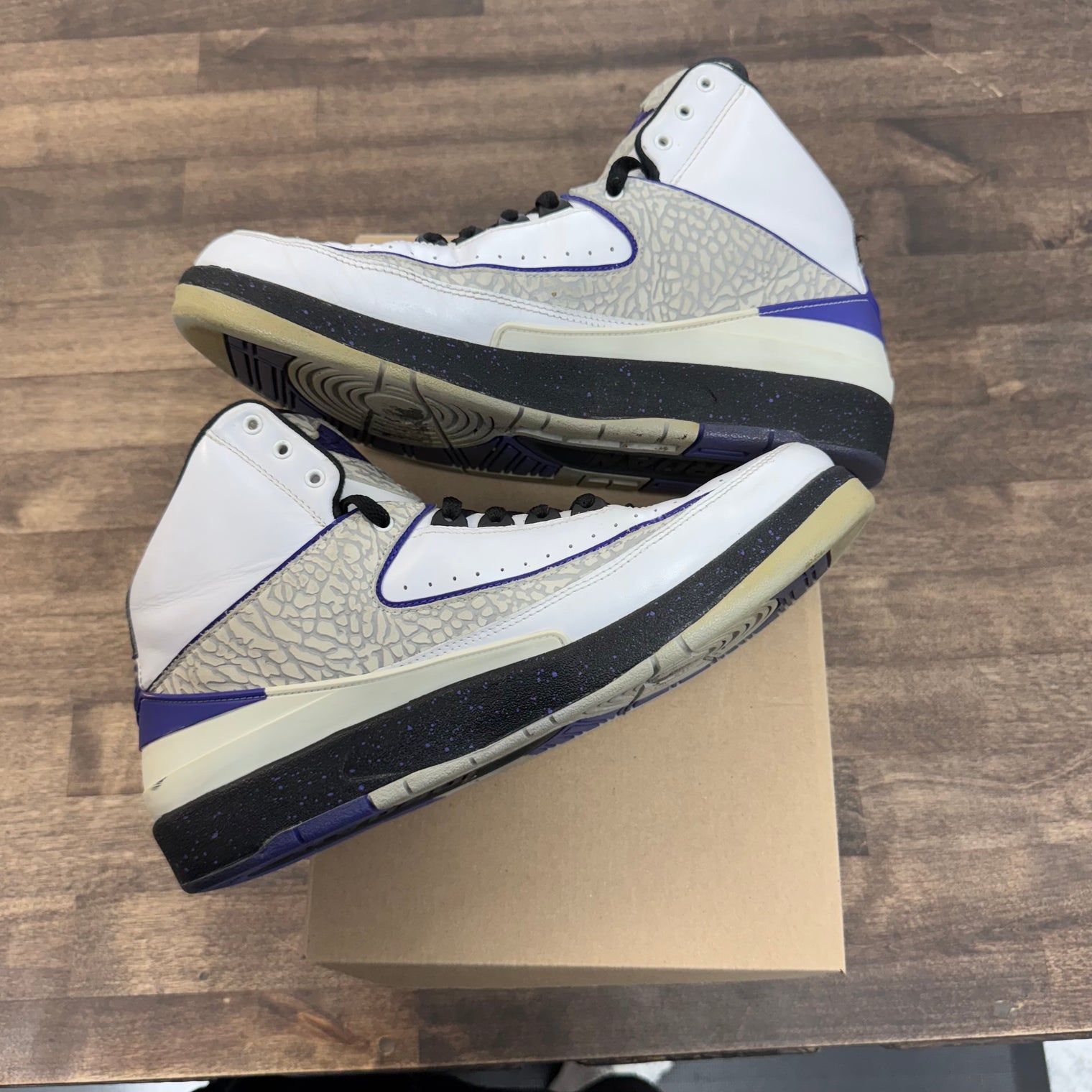 Dark Concord Jordan 2 Retro (USED, No Box)