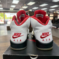 Fire Red Jordan 5 (USED)