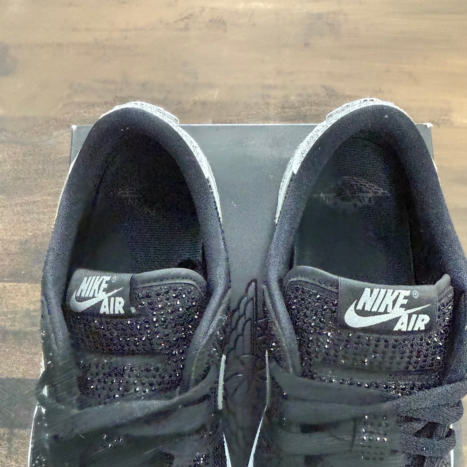 Swarovski Stealth Jordan 1 Retro Low OG (W) (USED)