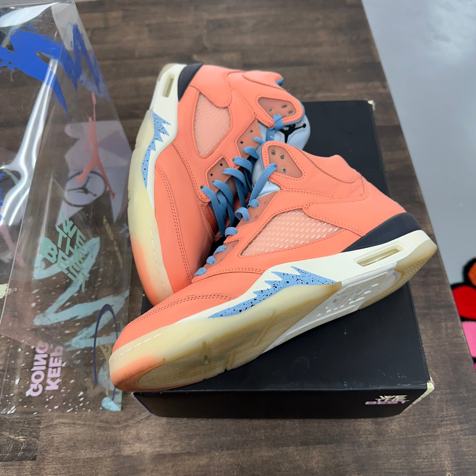 DJ Khaled We the Best Crimson Bliss Jordan 5 Retro (USED)