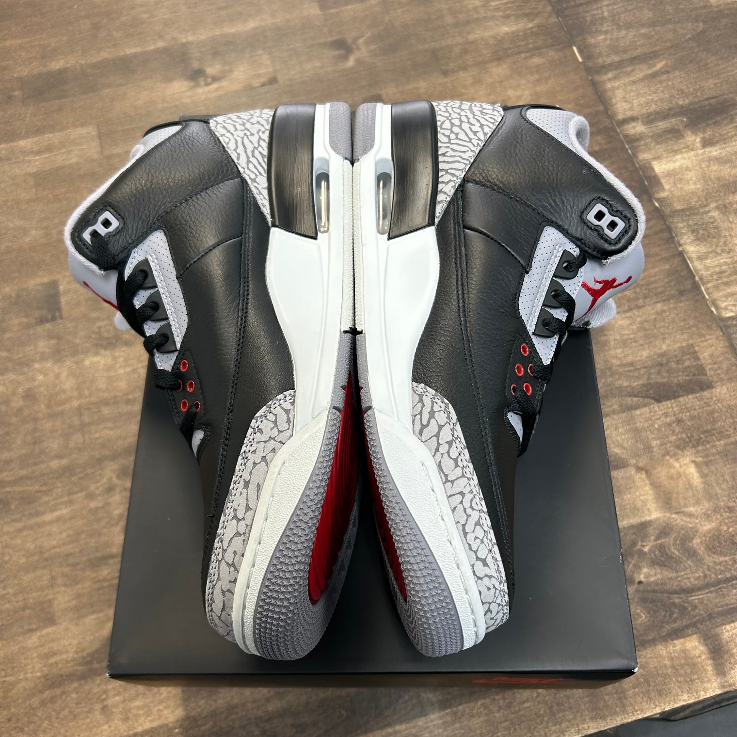 Black Cement Jordan 3 (2024) (Lightly Worn)