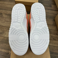 Peach White Nike ID Dunk Low (USED, No Box)