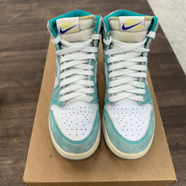 Turbo Green Jordan 1 High (GS) (USED, No Box)