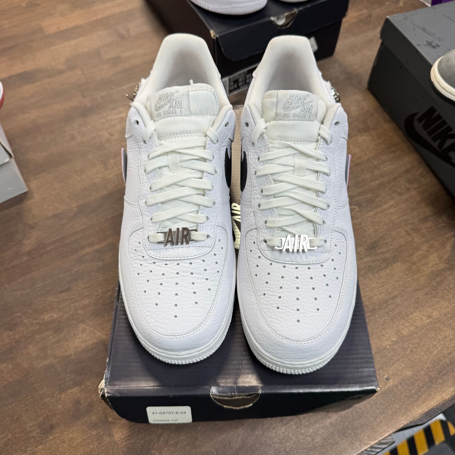 Zip Swoosh White Nike Air Force 1 Low (USED)