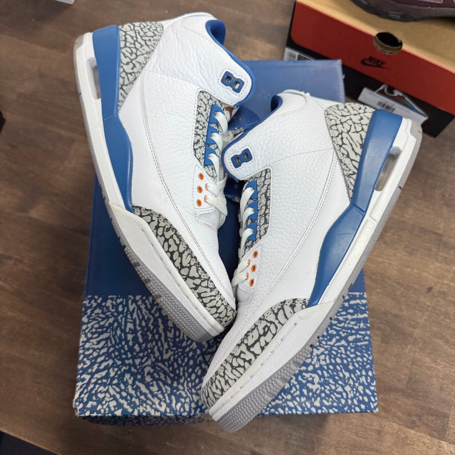 Wizards Jordan 3 Retro (USED)