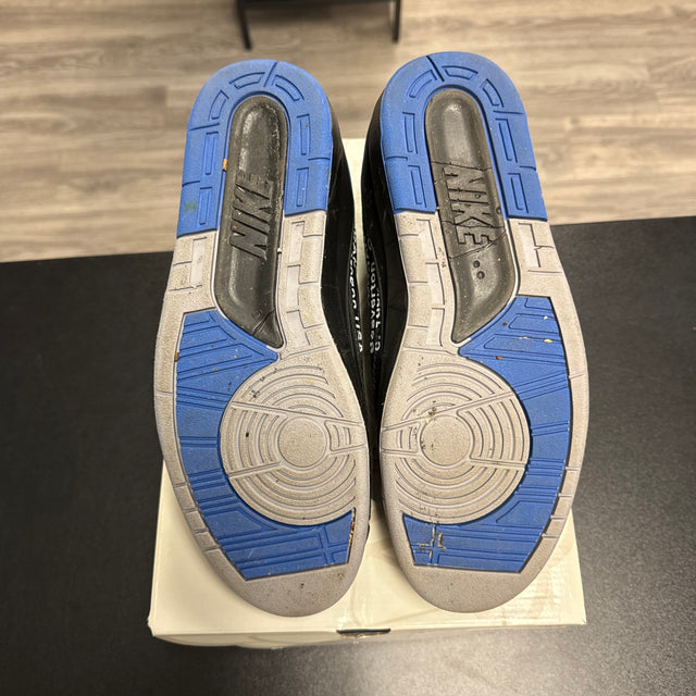 Off-White x Air Jordan 2 Retro SP Low Black Varsity Royal (USED)