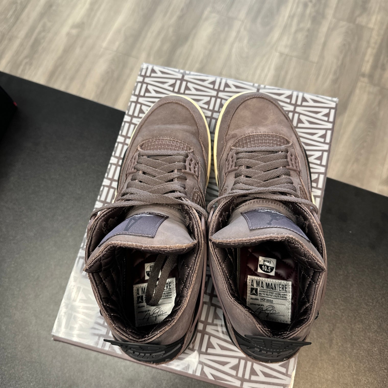 Violet Ore A Ma Maniere Jordan 4 (USED)