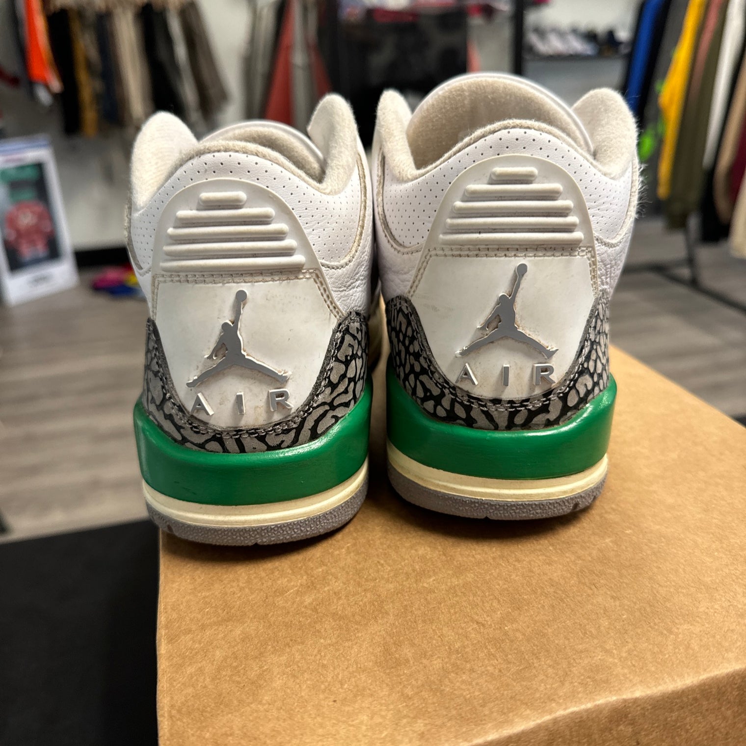 Lucky Green Jordan 3 (USED, no box)