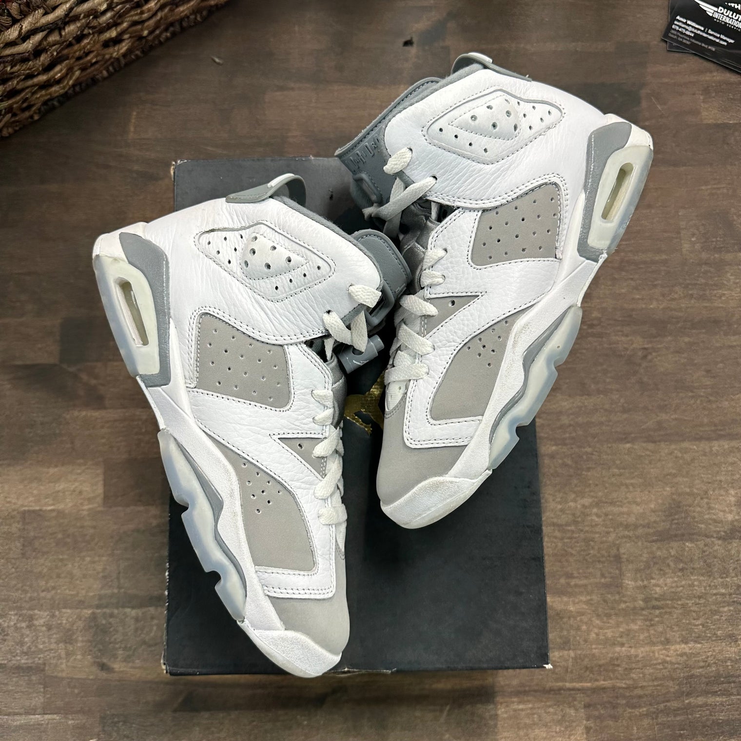 Cool Grey Jordan 6 Retro (GS) (USED)