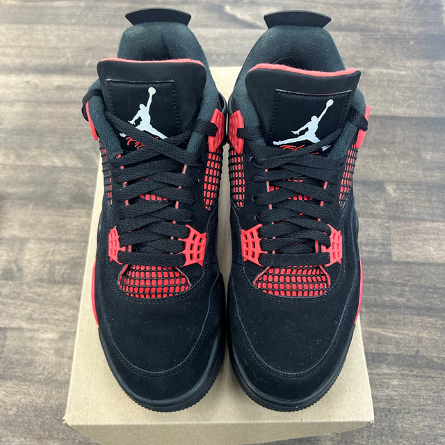 Red Thunder Jordan 4 Retro (USED, No Box)